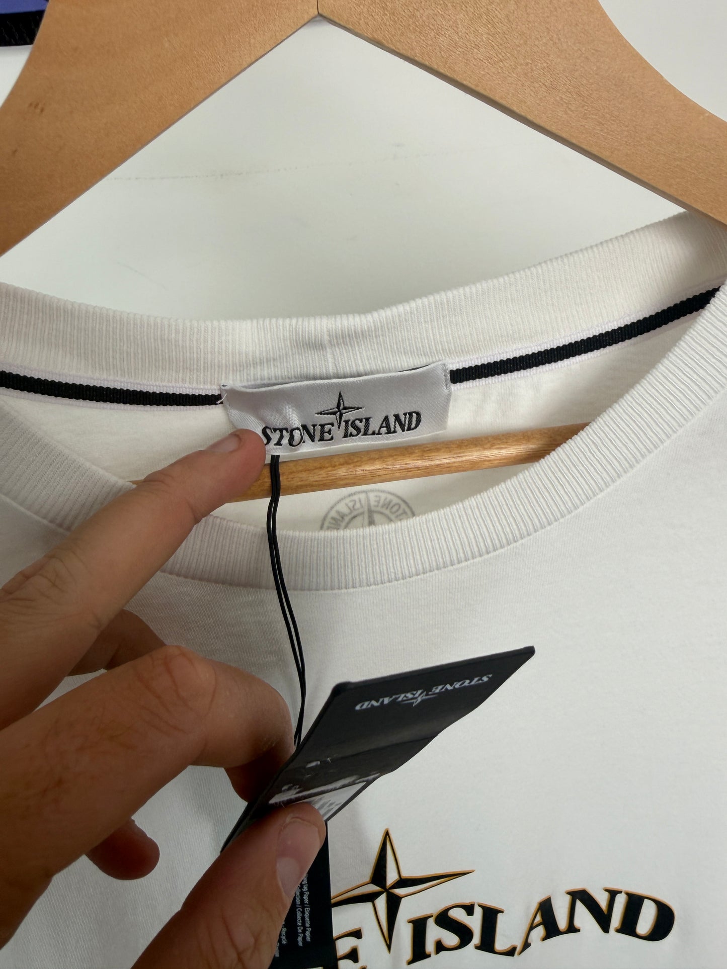 Stone Island Spellout T-Shirt