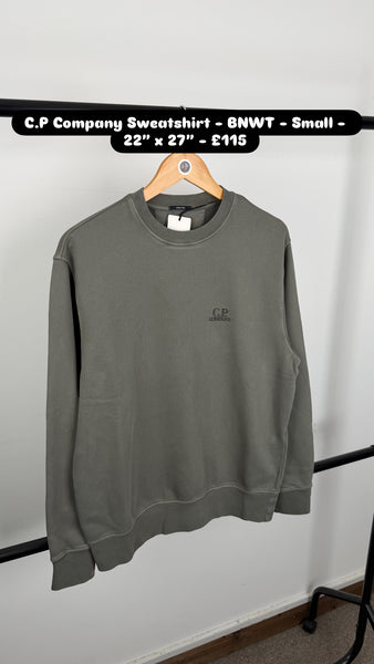 C.P Company Embroidered Sweatshirt - BNWT (S)
