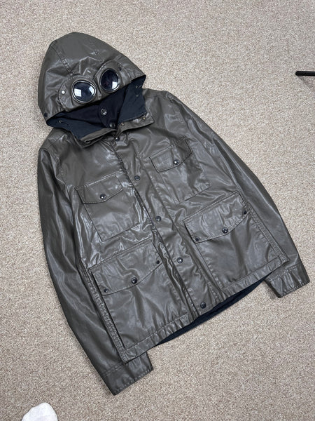 CP Company Oil Skin Goggle Jacket - 54