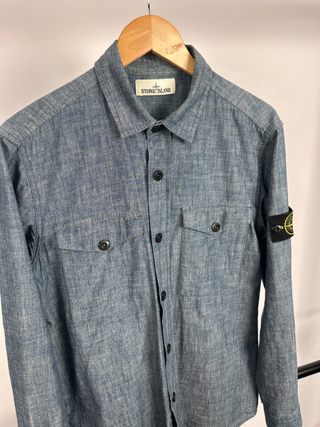 Stone Island Chambray Shirt (L)