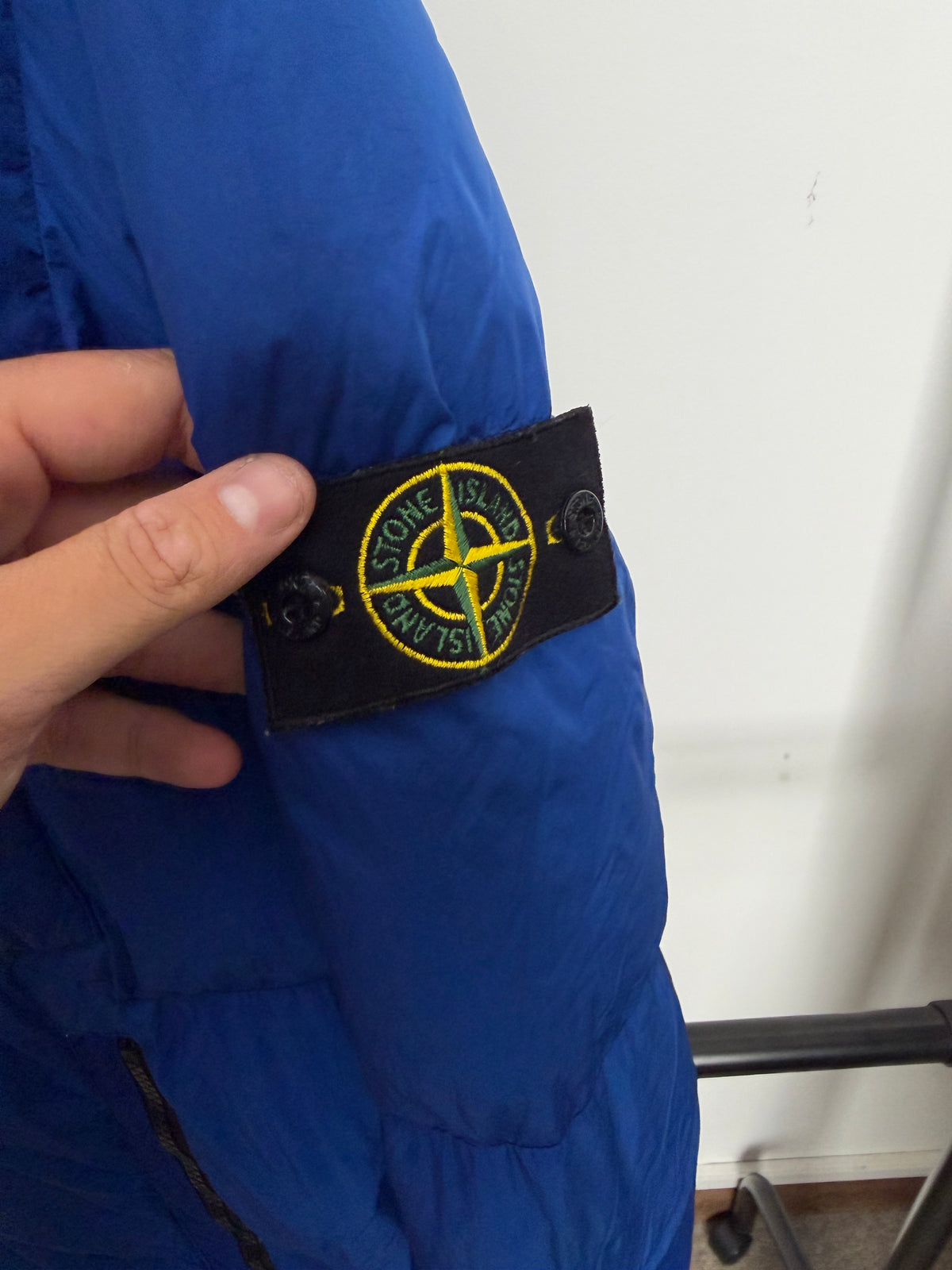 Stone Island Garment Dyed Crinkle Reps Down Jacket
