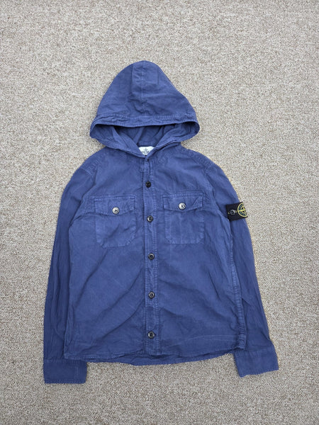 Stone Island Junior Hooded Overshirt - Age 8