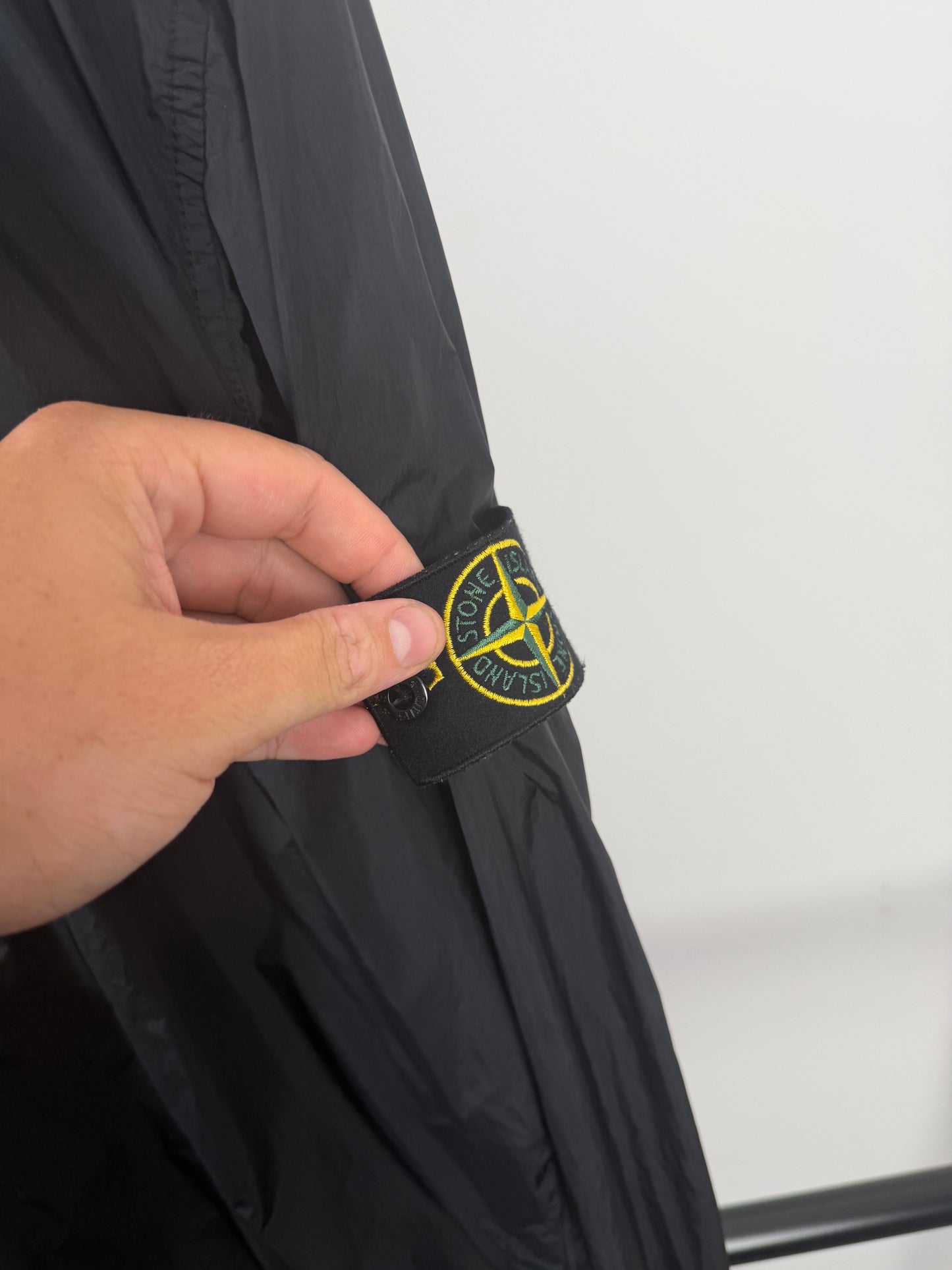 Stone Island Garment Dyed Crinkle Reps Overshirt