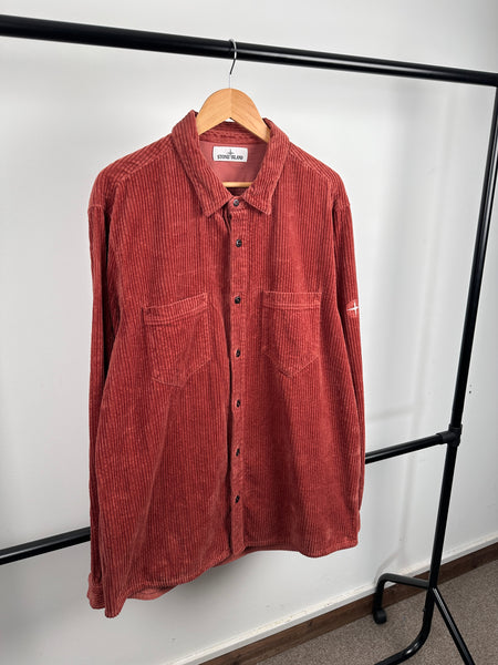 Stone Island Corduroy Shirt (XXL)