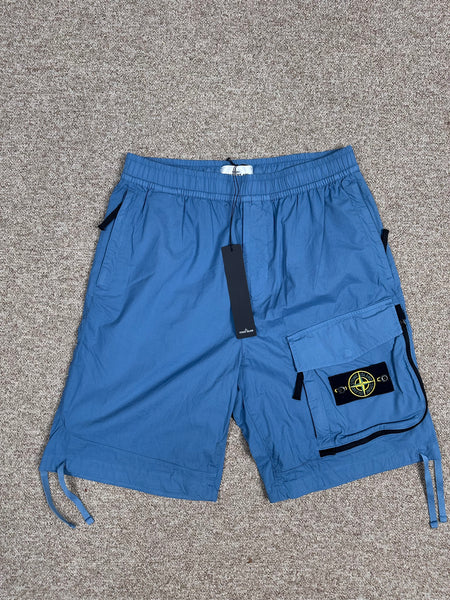 Stone Island Bermuda Comfort Fit Cargo Shorts - W30”