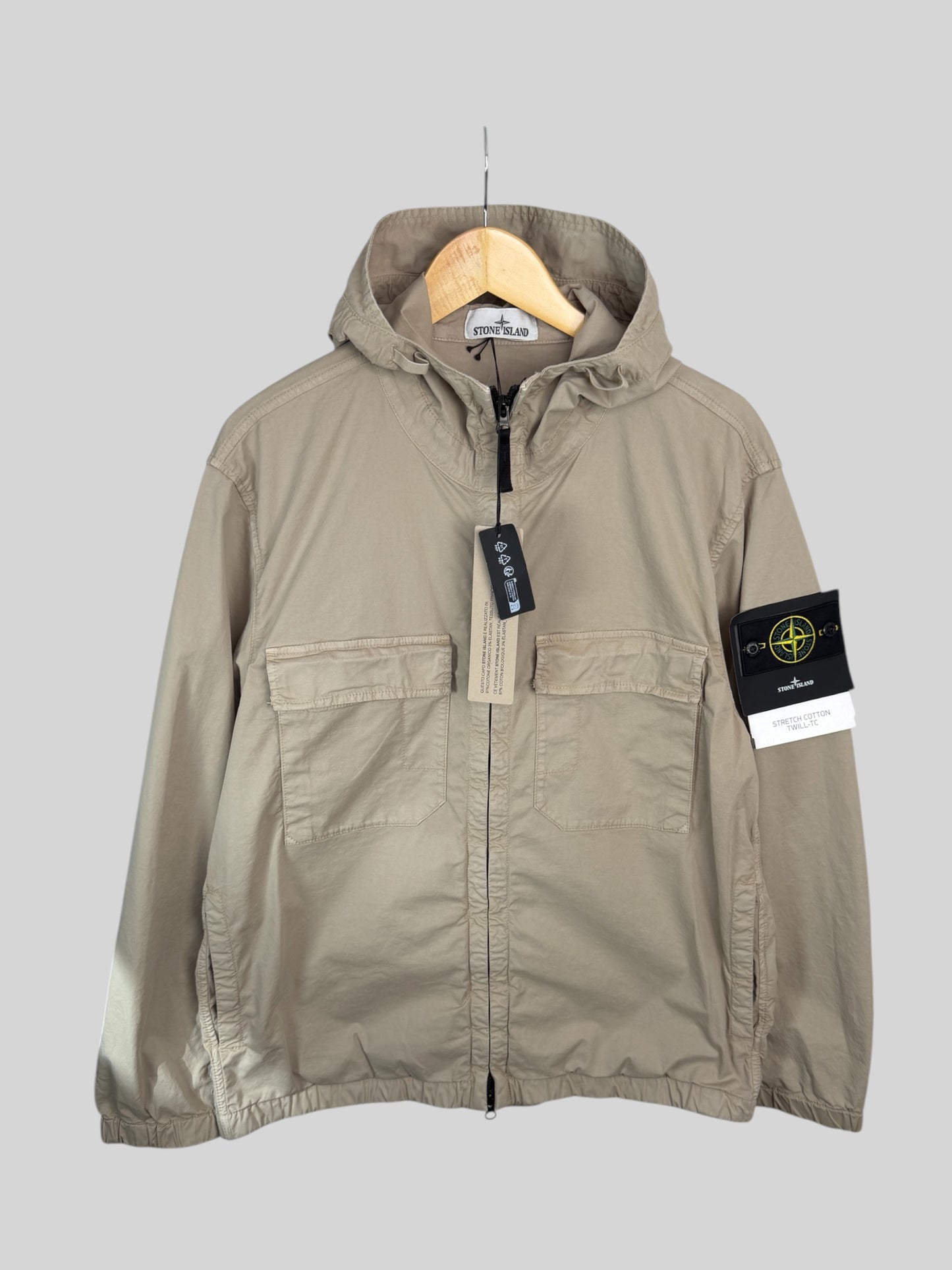 Stone Island Stretch Cotton Twill TC Jacket
