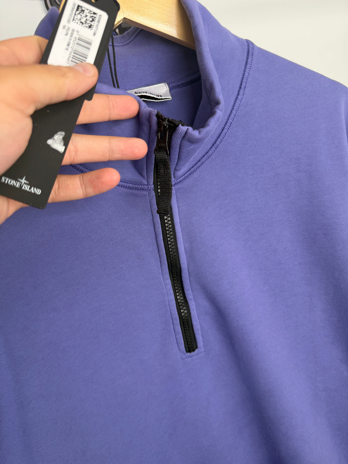 Stone Island 1/4 Zip Sweatshirt