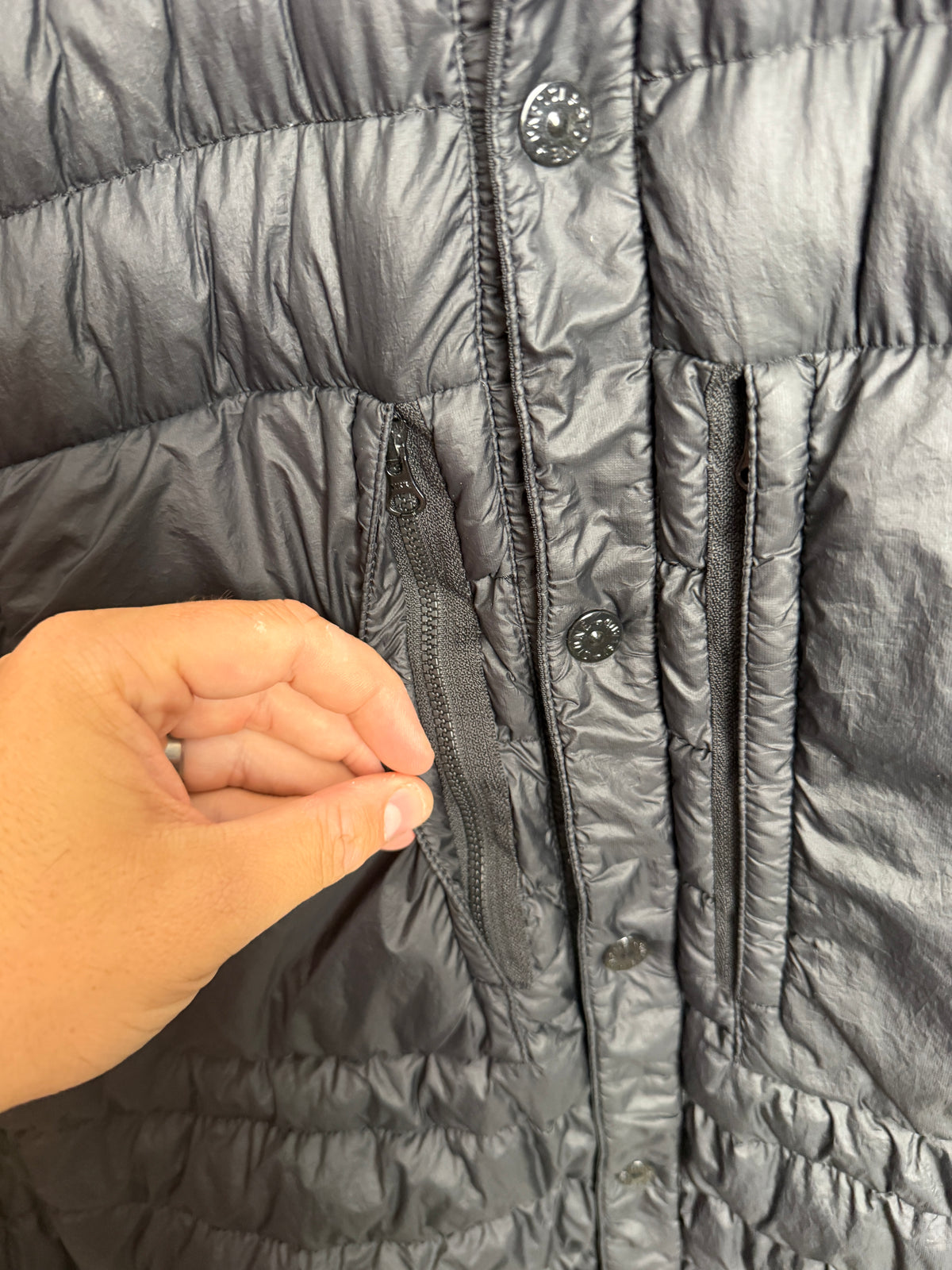 Stone Island Garment Dyed Micro Yarn Down Overshirt