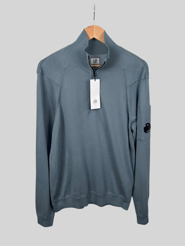 CP Company 1/4 Zip Knit Sweatshirt (S)