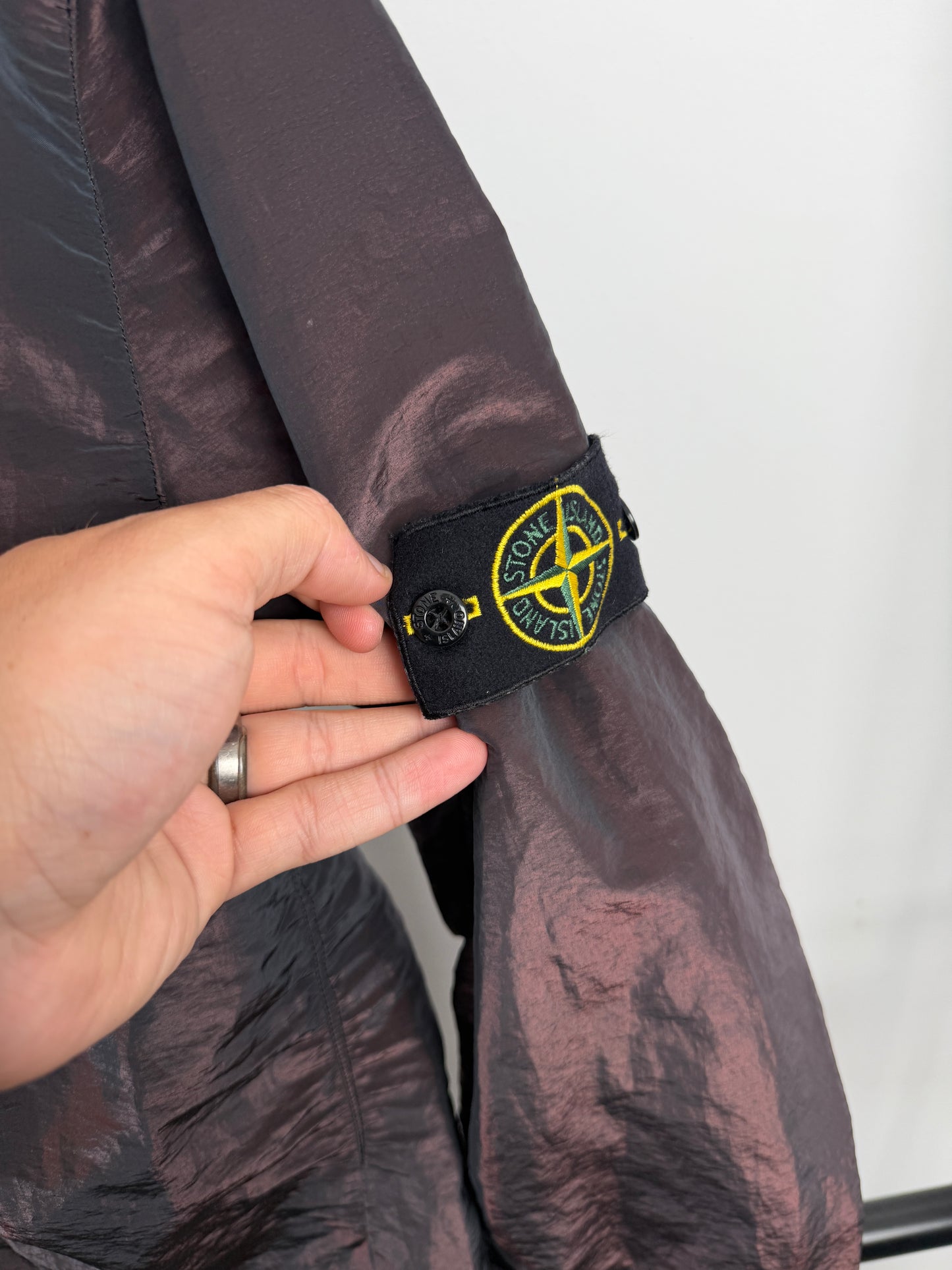 Stone Island Red Weft Overshirt