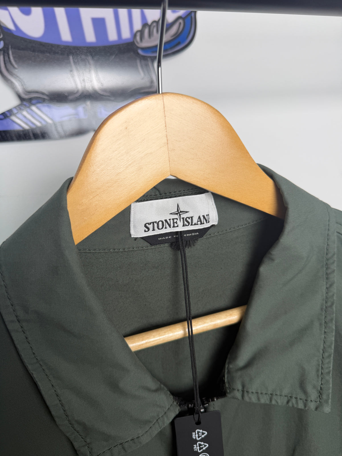 Stone Island Supima Cotton Twill Stretch Overshirt