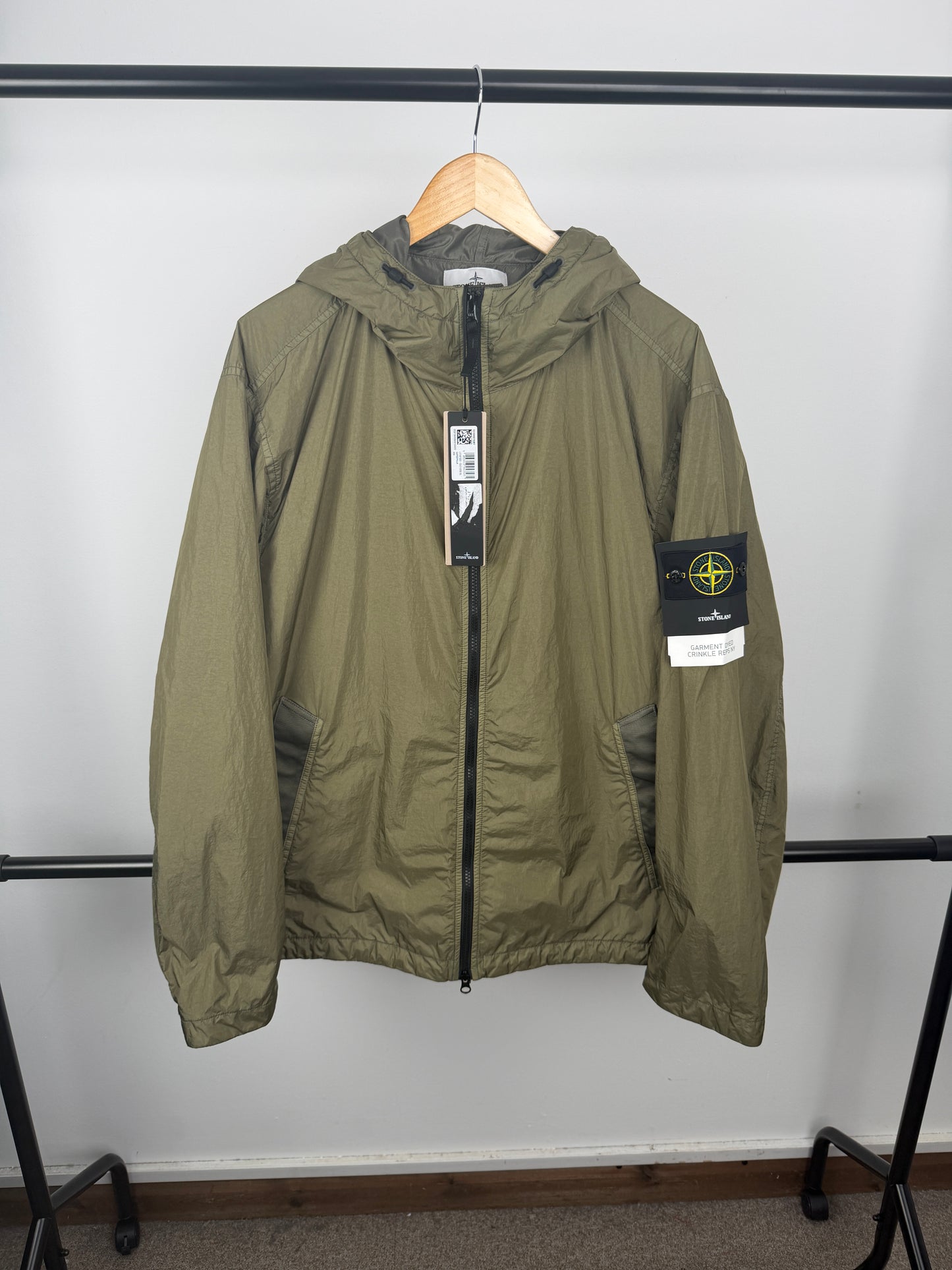 Stone Island Garment Dyed Crinkle Reps NY