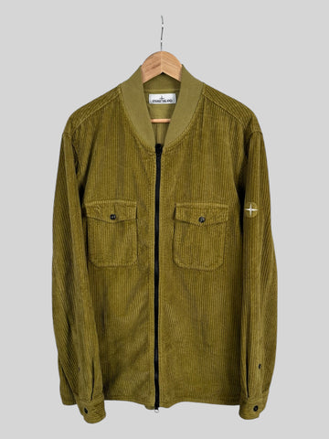 Stone Island Corduroy Full Zip Bomber (XL)