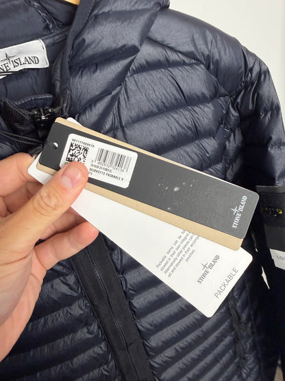 Stone Island Loom Woven Chambers R-Nylon Down TC Packable Jacket