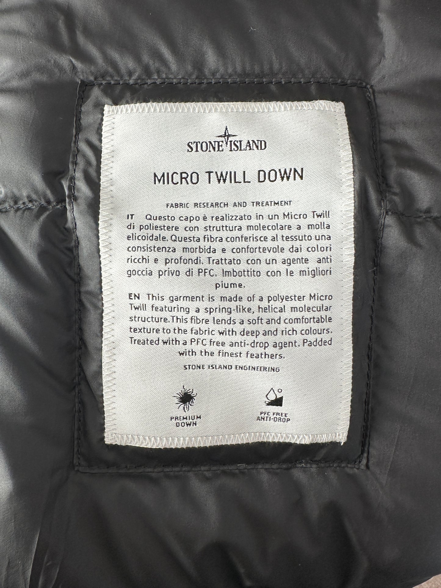 Stone Island Micro Twill Down Parka