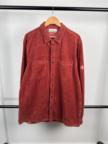 Stone Island Corduroy Shirt (XXL)