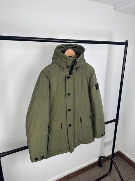 Stone Island Micro Reps Jacket With Primaloft Insulation (M)