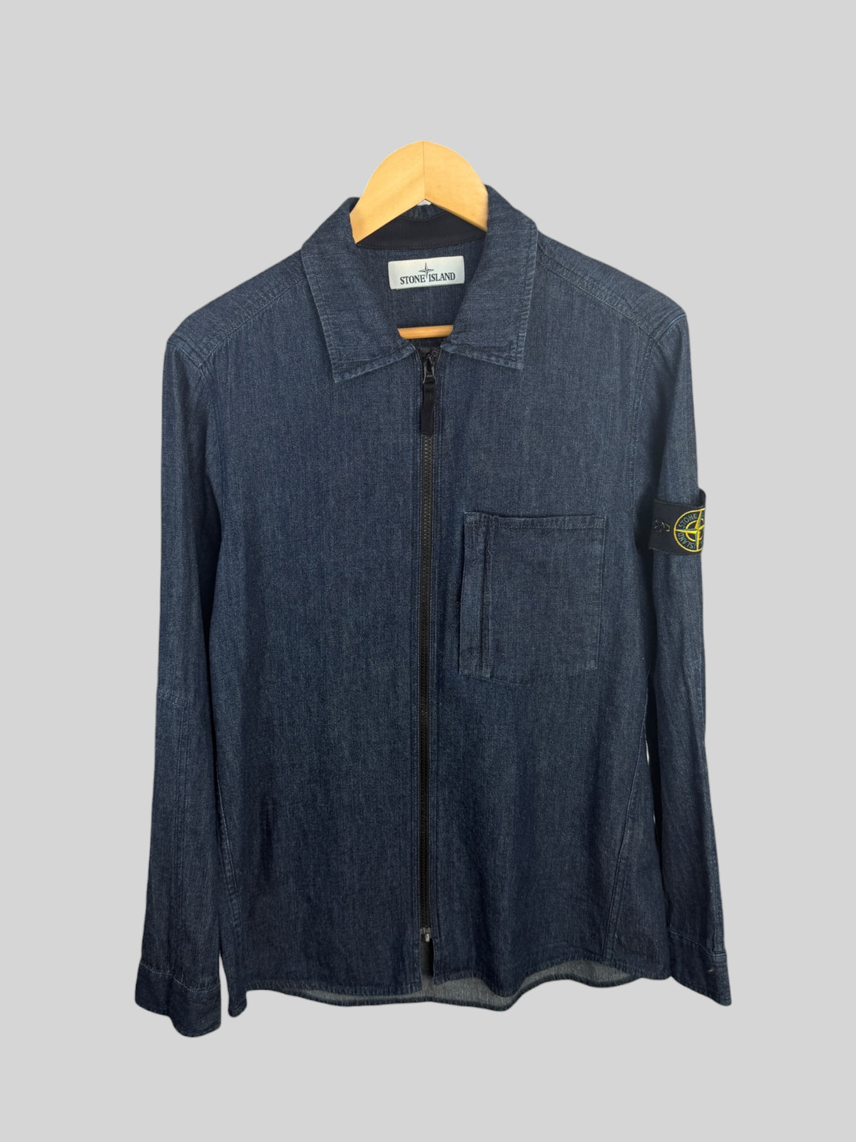 Stone Island Denim Style Overshirt