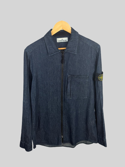 Stone Island Denim Style Overshirt