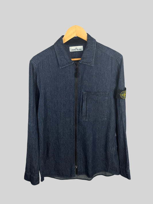 Stone Island Denim Style Overshirt