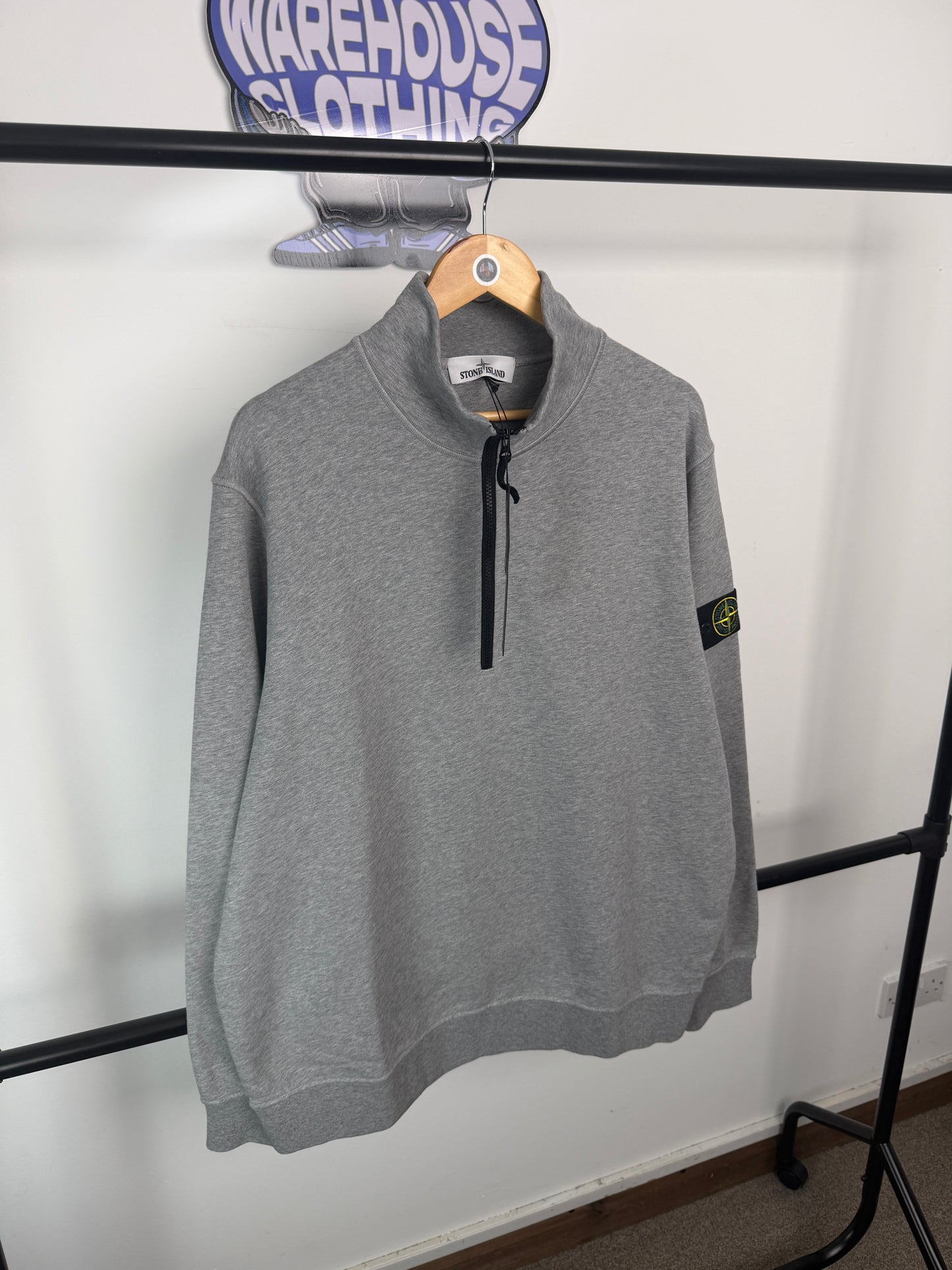 Stone Island 1/4 Zip Sweatshirt