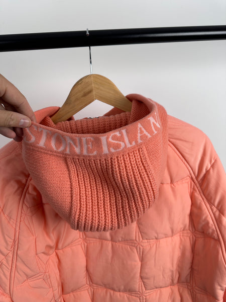 Stone Island Cupro Cotton Stella Primaloft Insulation & Knit Jacket (L)