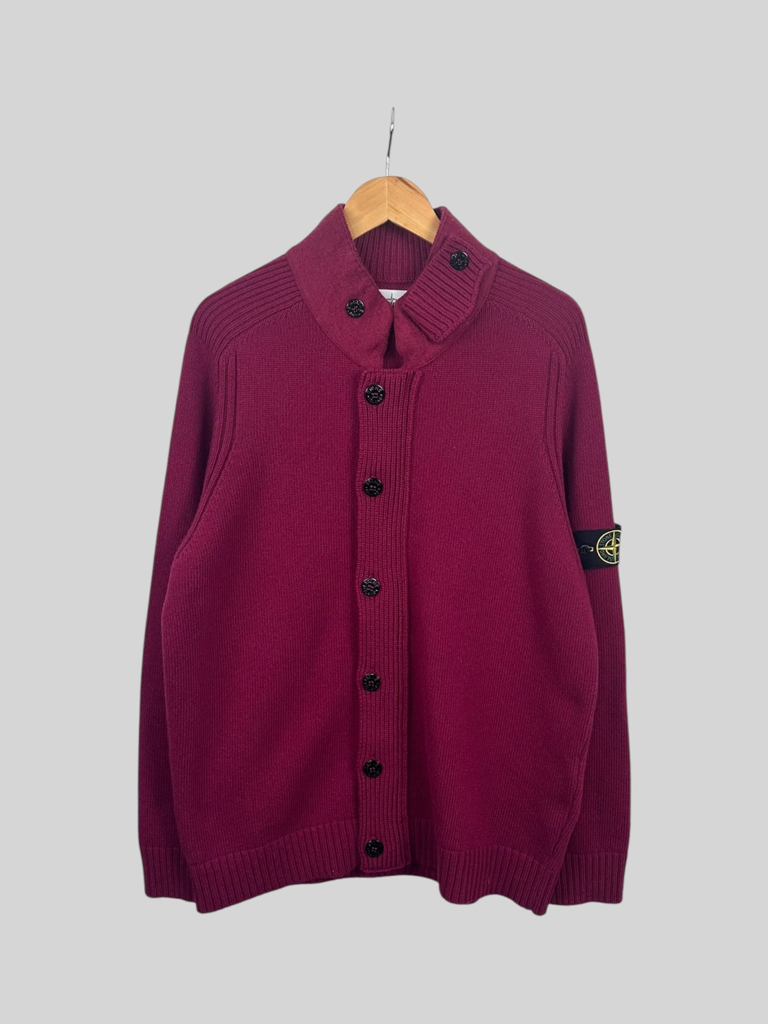 Stone Island Wool Zip Up (XXL)