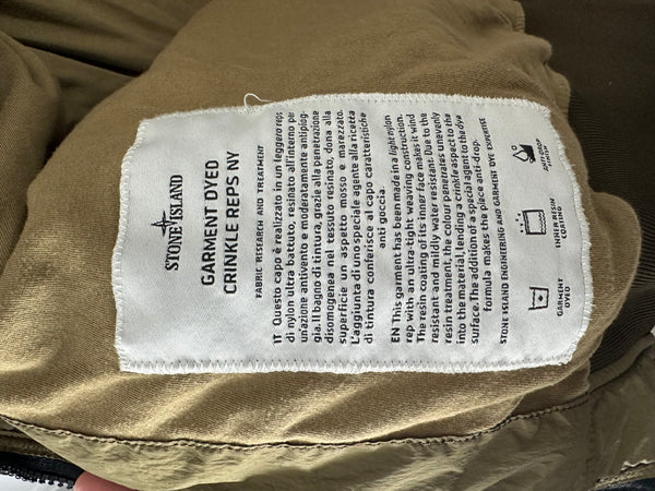 Stone Island Garment Dyed Crinkle Reps NY - Large