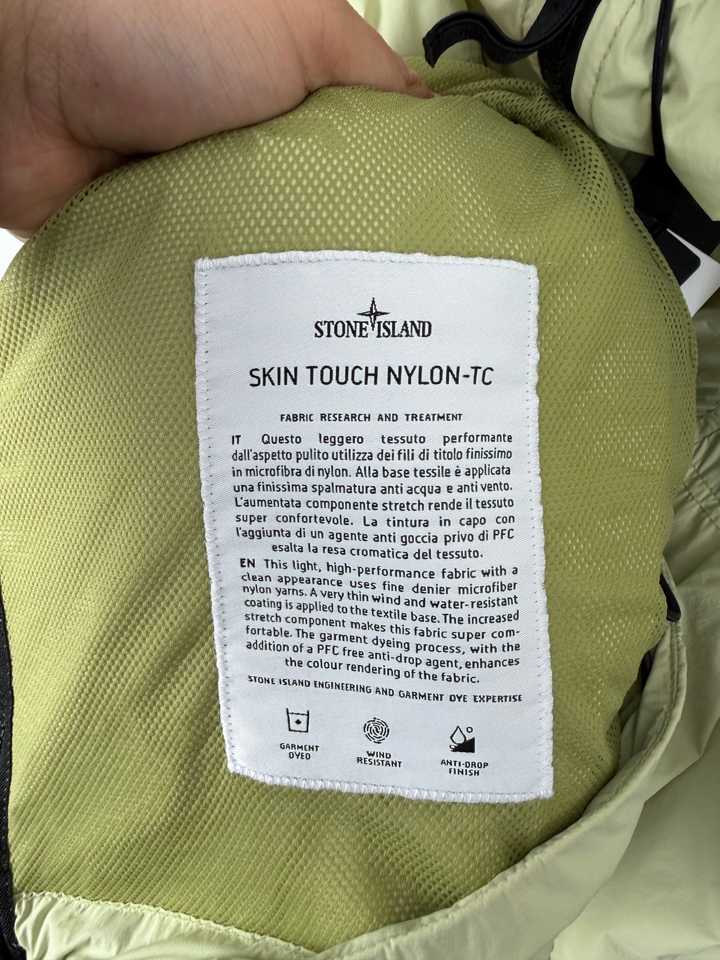 Stone Island Skin Touch Nylon TC Jacket