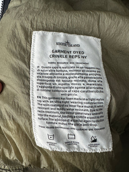 Stone Island Garment Dyed Crinkle Reps Ny Jacket (S)