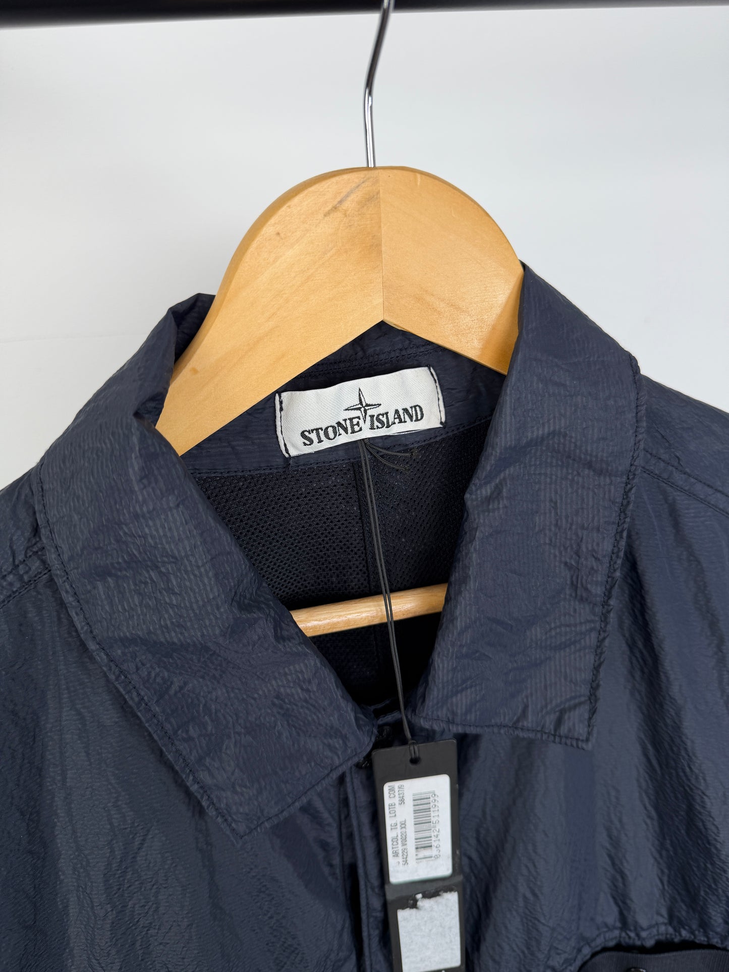 Stone Island SI PA/PL Seersucker TC Nylon Metal Overshirt