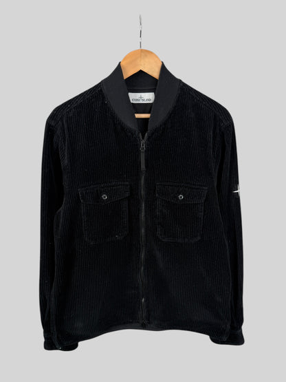 Stone Island Zip Up Corduroy Overshirt (M)