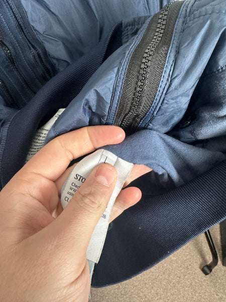 Stone Island Garment Dyed Crinkle Reps NY Bomber Jacket (L)