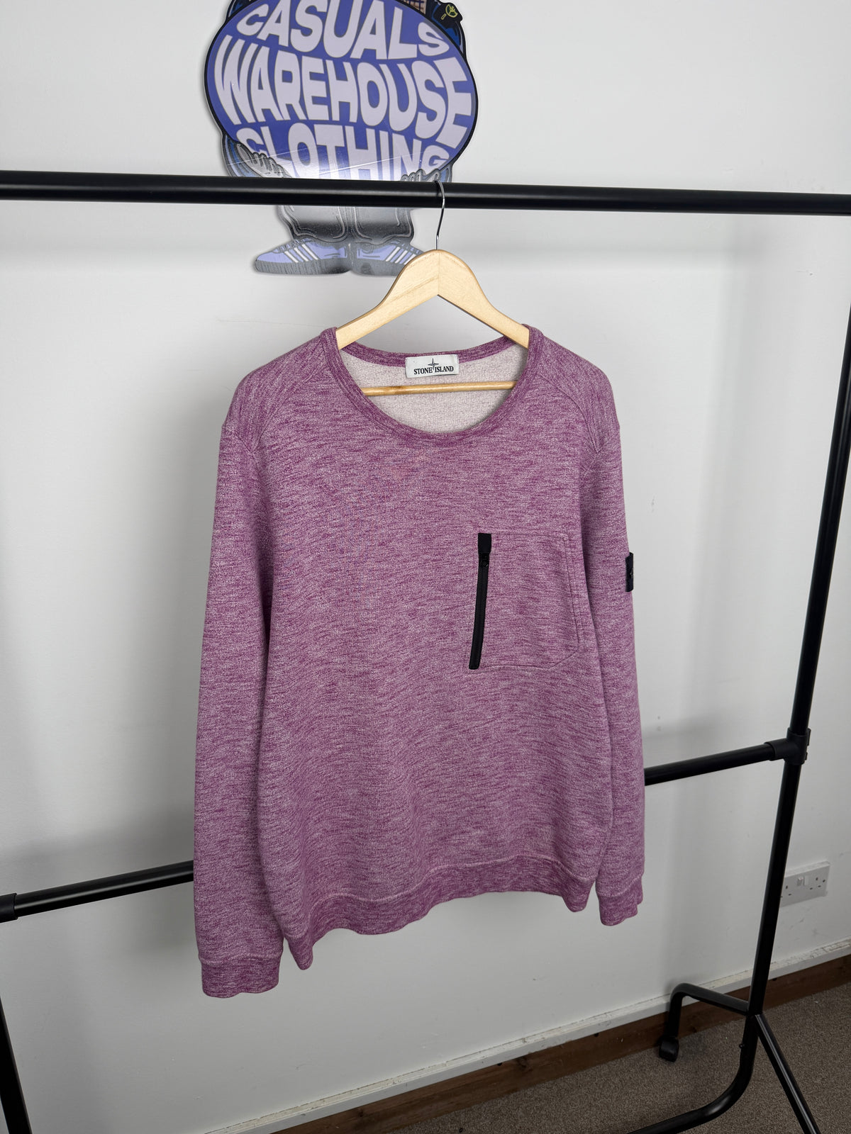 Stone Island Marl Pocket Sweatshirt