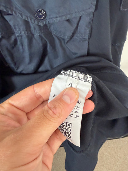 Stone Island 1/2 Zip Ghost Hoodie