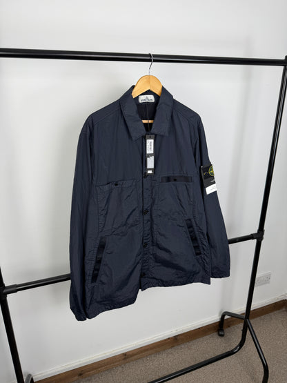 Stone Island SI PA/PL Seersucker TC Nylon Metal Overshirt