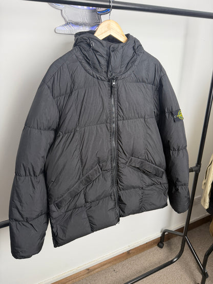 Stone Island Garment Dyed Crinkle Reps Down Jacket
