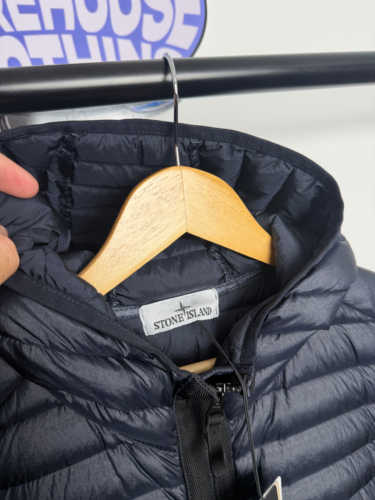 Stone Island Loom Woven Chambers R-Nylon Down TC Packable Jacket