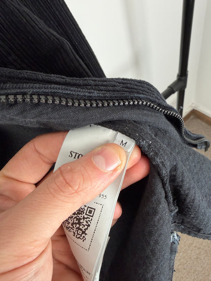 Stone Island Zip Up Corduroy Overshirt (M)