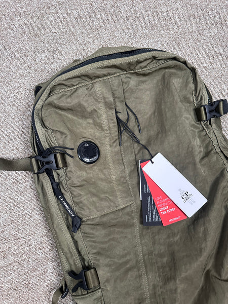CP Company Garment Dyed Multi Section Backpack
