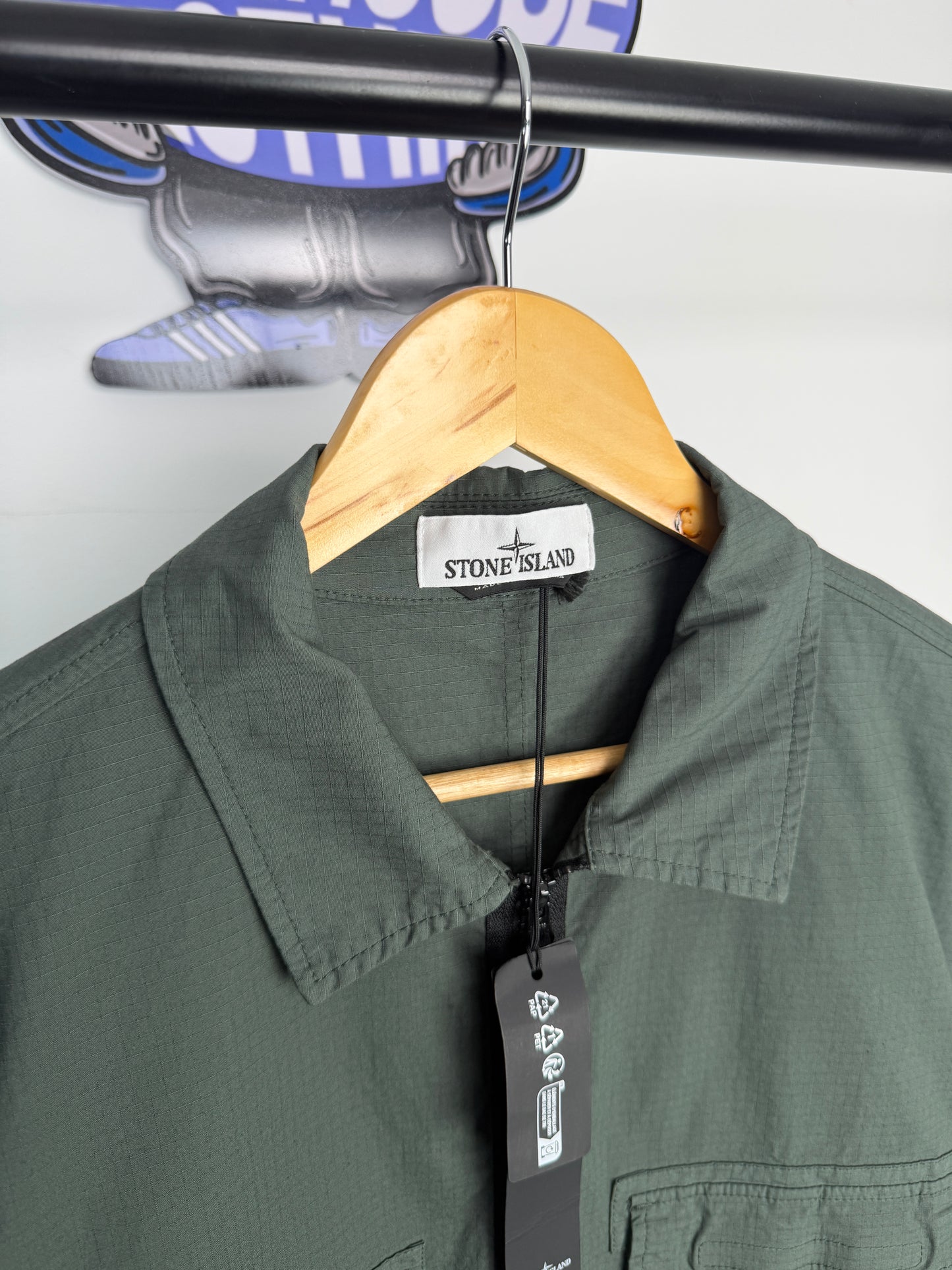 Stone Island Rip Stop Overshirt