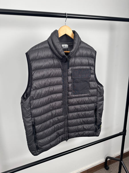Stone Island Garment Dyed Micro Yarn Down Gilet - 3XL