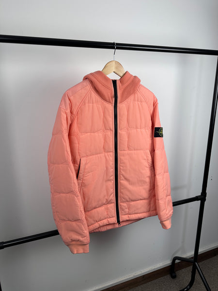 Stone Island Cupro Cotton Stella Primaloft Insulation & Knit Jacket (L)