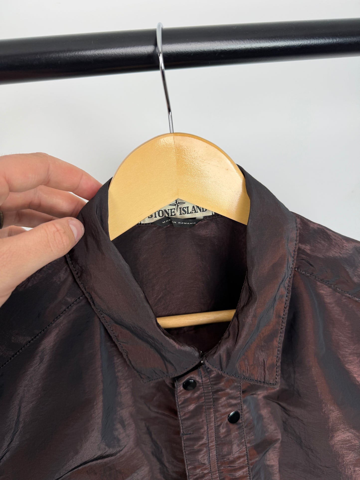 Stone Island Red Weft Overshirt (M)