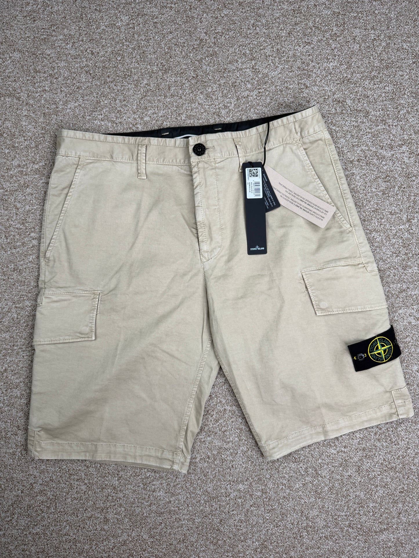 Stone Island Bermuda Cargo Shorts