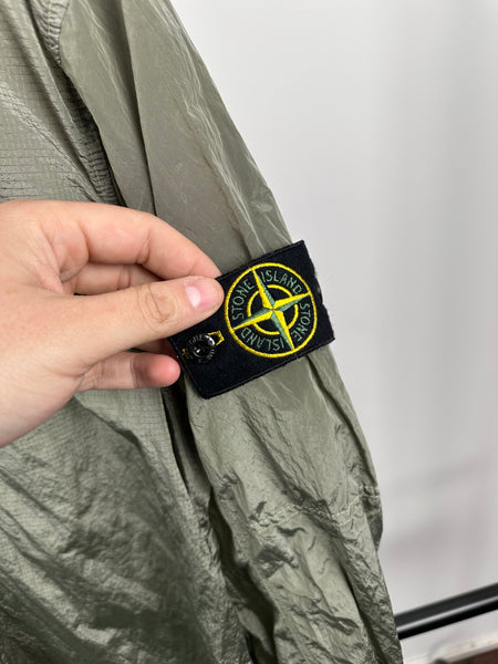 Stone Island 1/4 Zip Ripstop Smock - Large