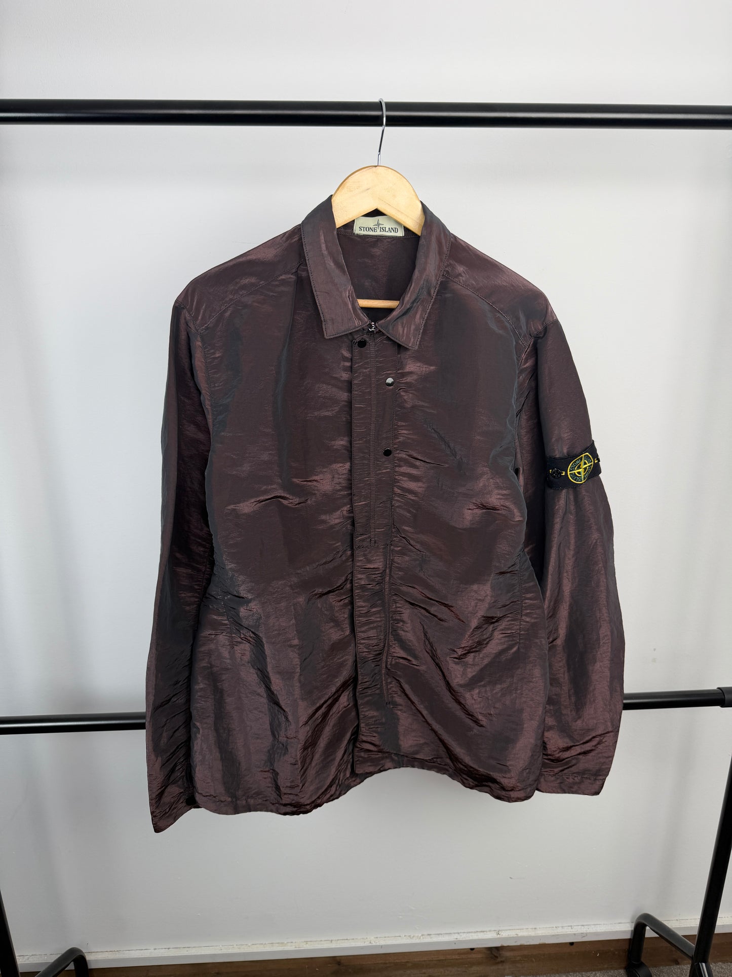 Stone Island Red Weft Overshirt