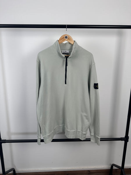Stone Island 1/4 Zip Sweatshirt (XXL)