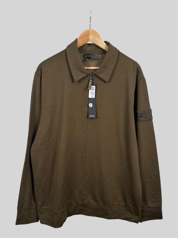 Stone Island Half Zip Ghost Collared Sweatshirt - BNWT (XL)