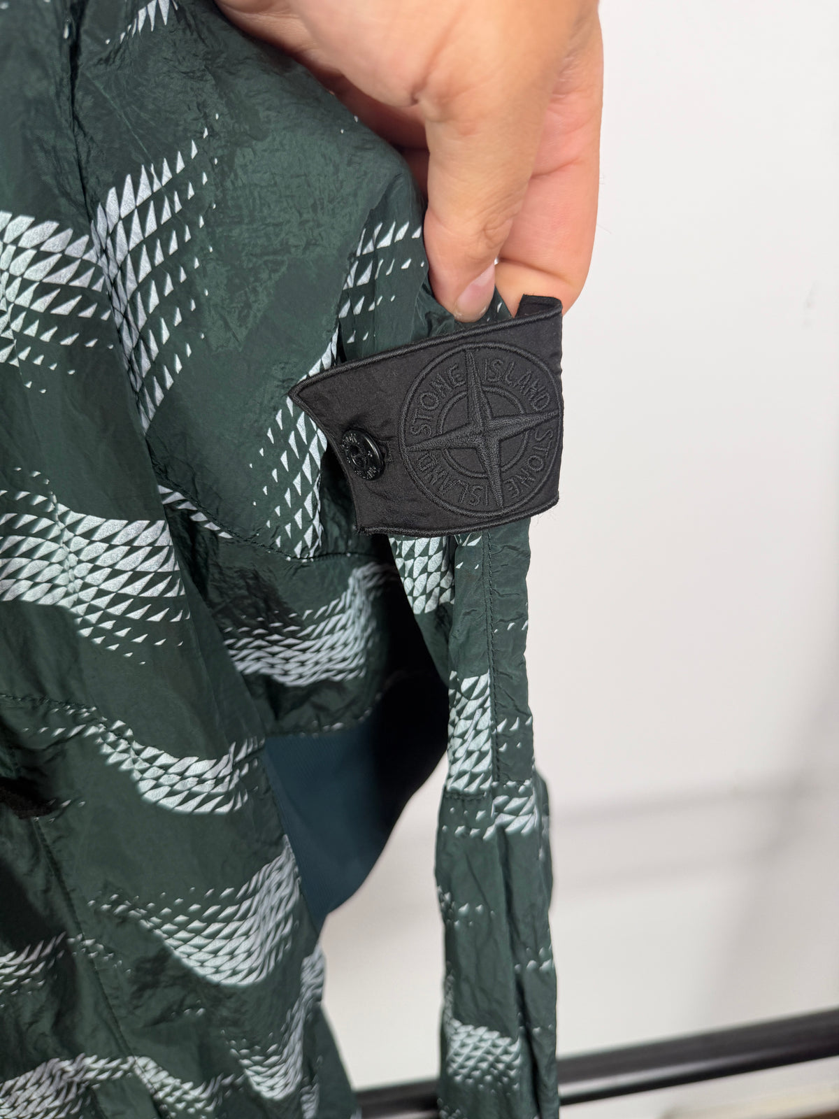 Stone Island Shadow Project Striped Nylon Metal Smock